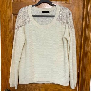 Cream sweater